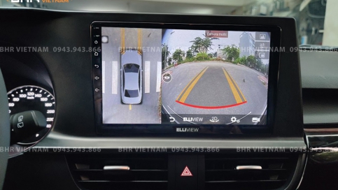 Màn hình DVD Android liền camera 360 xe Kia Seltos 2020 - nay | Elliview S4 Deluxe 